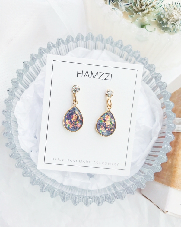 Rainbow Opal Earrings 20 Daylies Silver Earrings