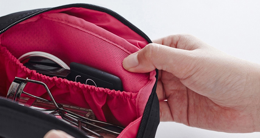 New Portable Mini Cosmetics Pouch Makeup Organizer