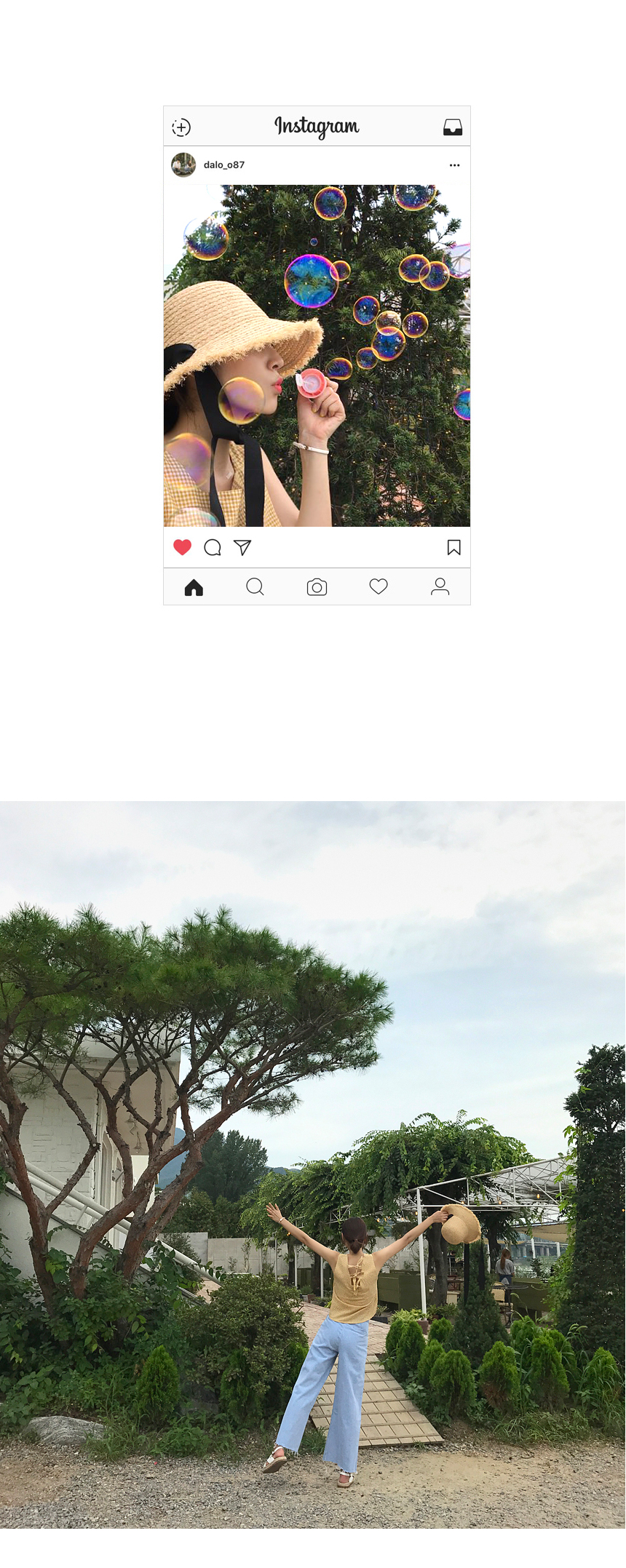 Women Sun Hats A0037 Reason Raffia Hat Hyo-ri's