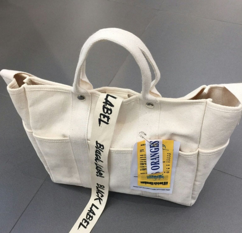 New Women's Bags Black Label Big Back Tote ab C