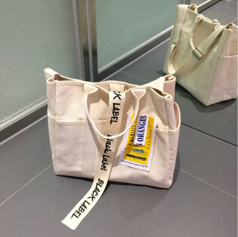 New Women's Bags Black Label Big Back Tote ab C