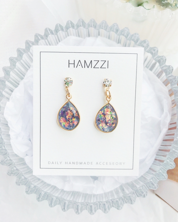 Rainbow Opal Earrings 20 Daylies Silver Earrings