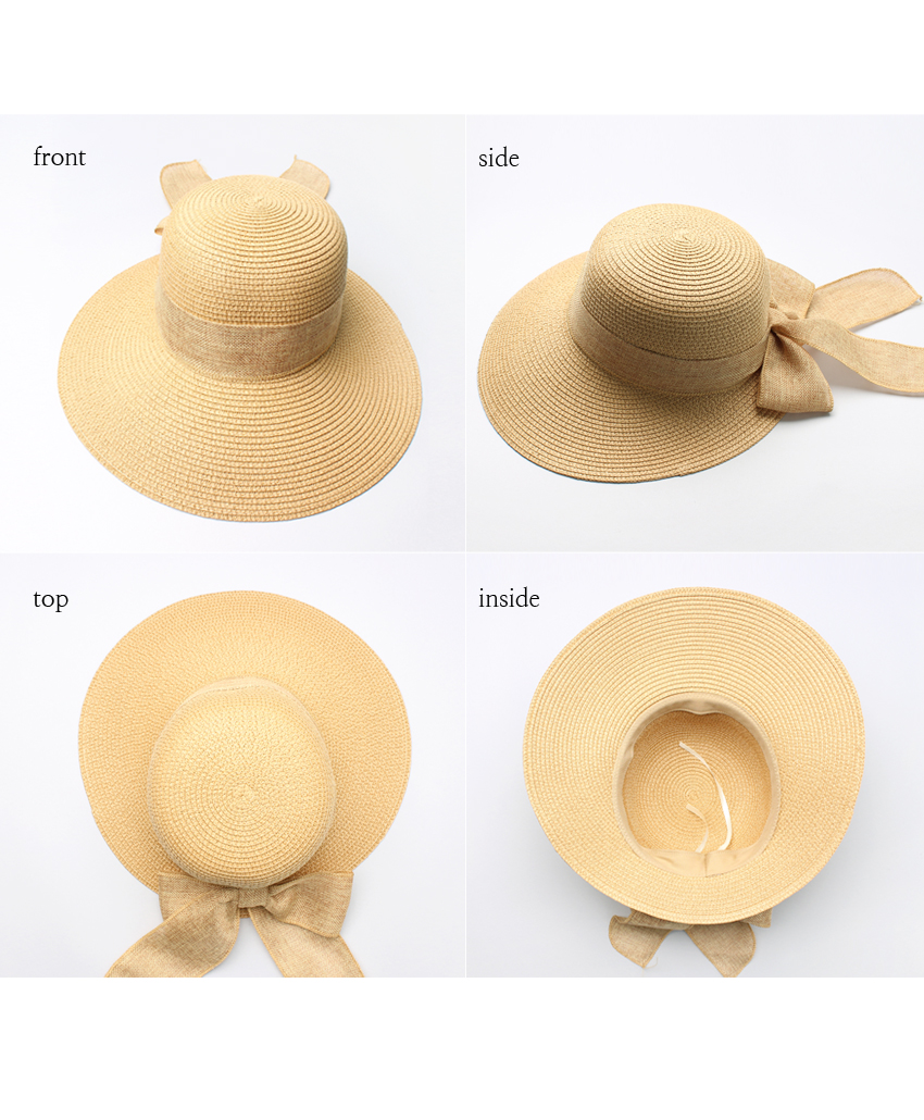 New Women's Hat Sera Women Summer Ribbon Hat Wo