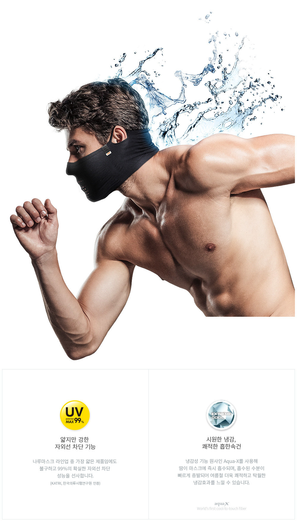 NARU Mask N1 Slim Fit Bicycle Summer