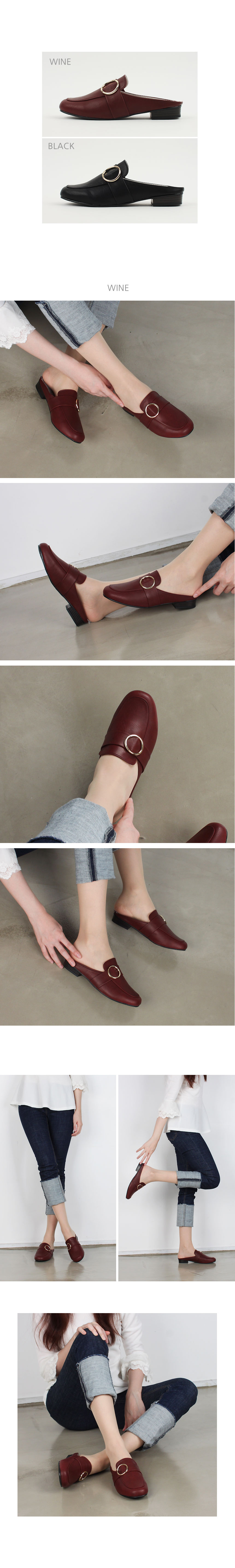 New round ring tidy blooper 2.5cm Hooko di classic