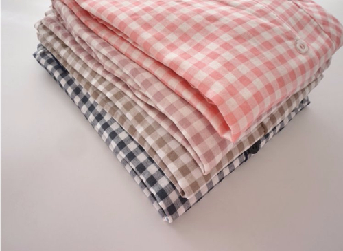 New Winter Check Pajamas Couple Pajamas Banti Part