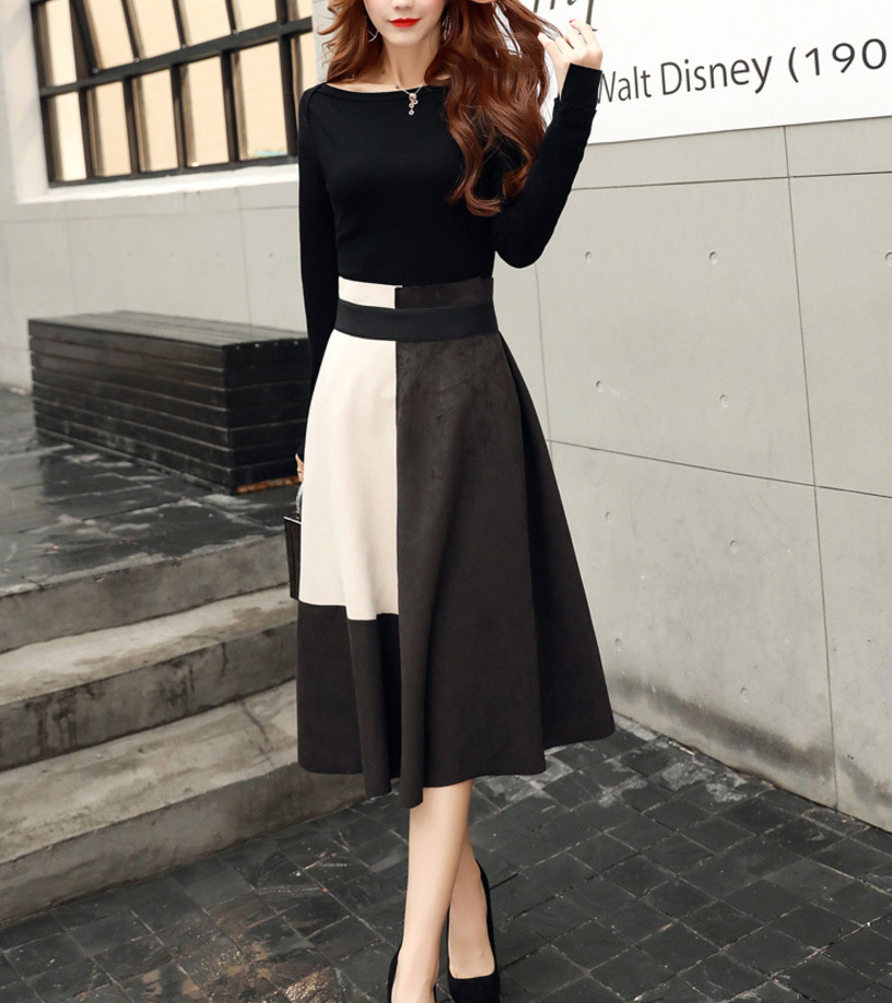 Two-piece set 2color Women Women's dress 20s fa