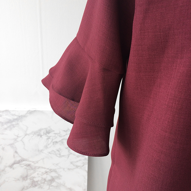 NEW FASHION LADY GIRL Blouse Feminine Frilly Blous