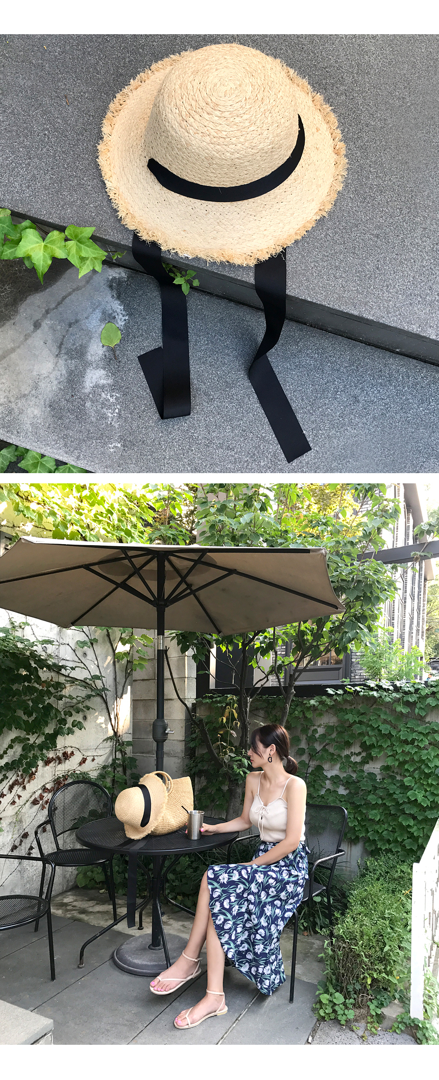 Women Sun Hats A0037 Reason Raffia Hat Hyo-ri's