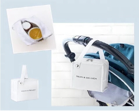 Japan Dean &amp Deluca cooler bag 3 piece set GLOW