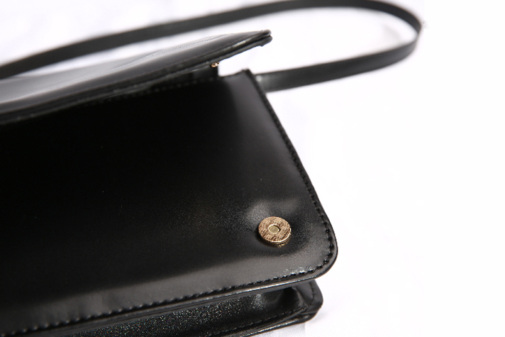 New Mini Square Tassel Cross Bag 2COL Leather Leat