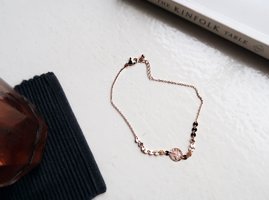 New Swing 18K simple coin Daily Valuchi wife anniv