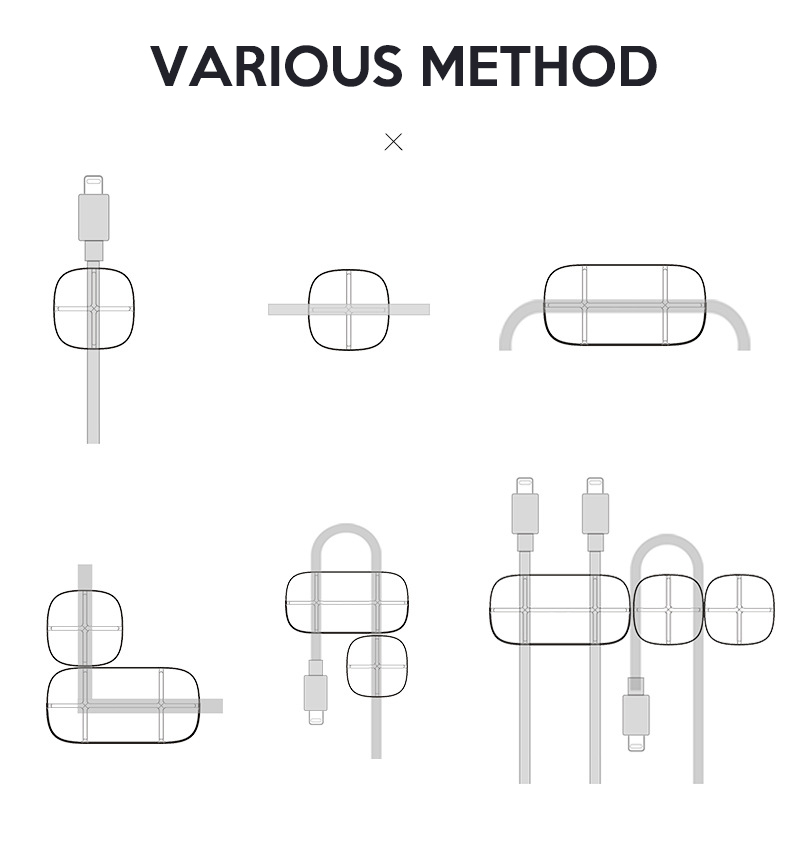 Nylon Plastic Zip Trim Wrap Cable 랜마트 폭 13MM