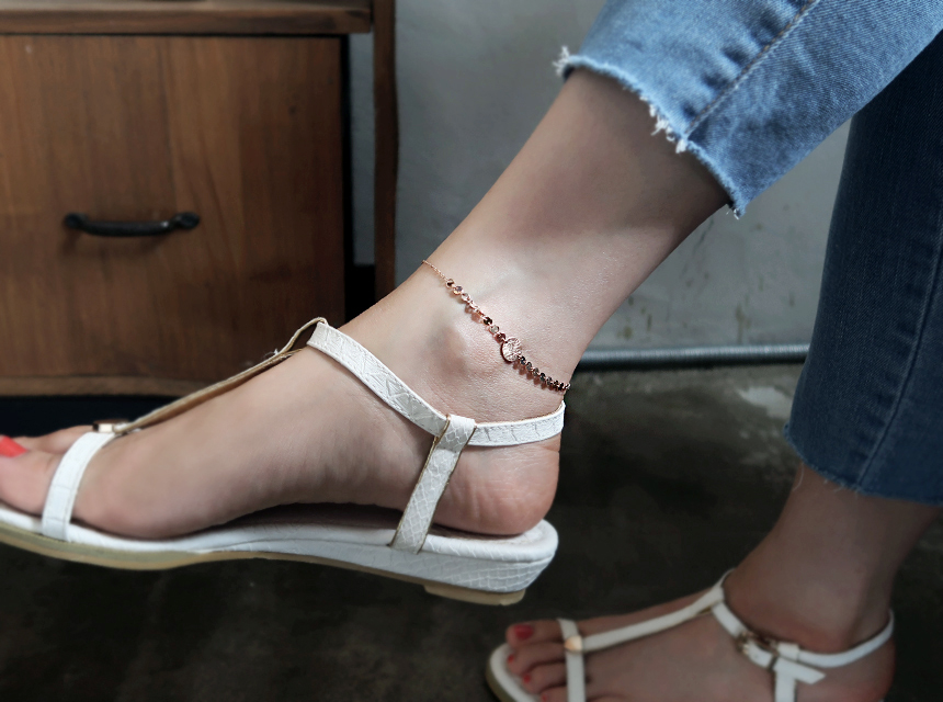 New Swing 18K simple coin Daily Valuchi wife anniv