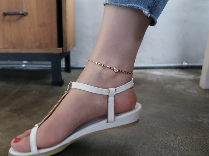 New Swing 18K simple coin Daily Valuchi wife anniv