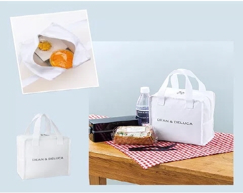 Japan Dean &amp Deluca cooler bag 3 piece set GLOW