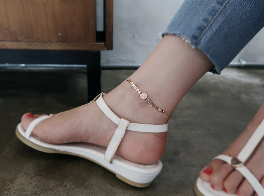 New Swing 18K simple coin Daily Valuchi wife anniv