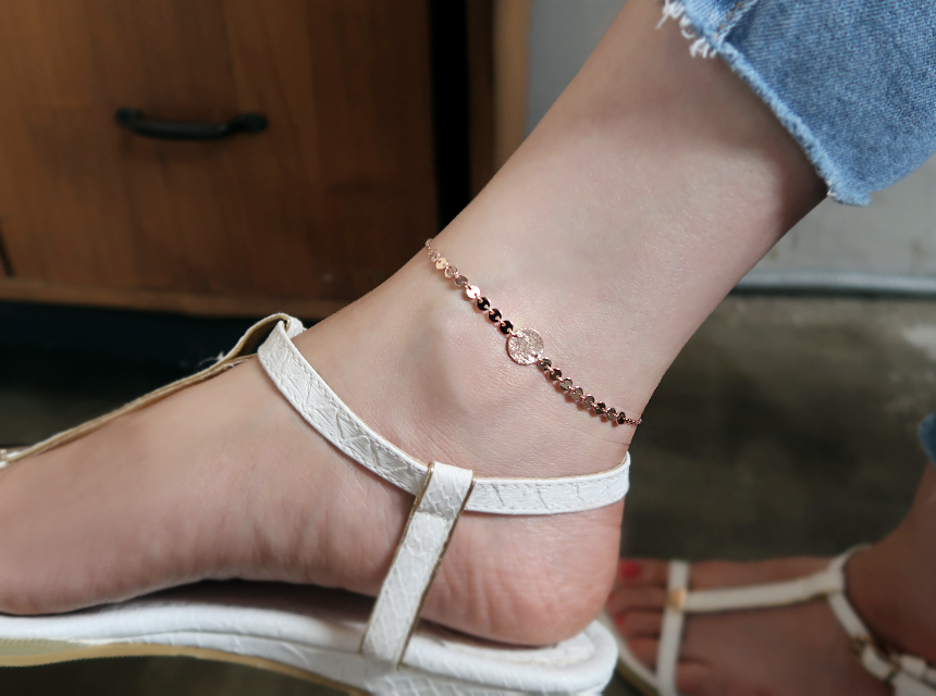 New Swing 18K simple coin Daily Valuchi wife anniv