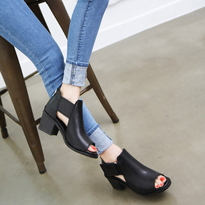 Toddler side Velcro booty 6cm Middle woman Walker 