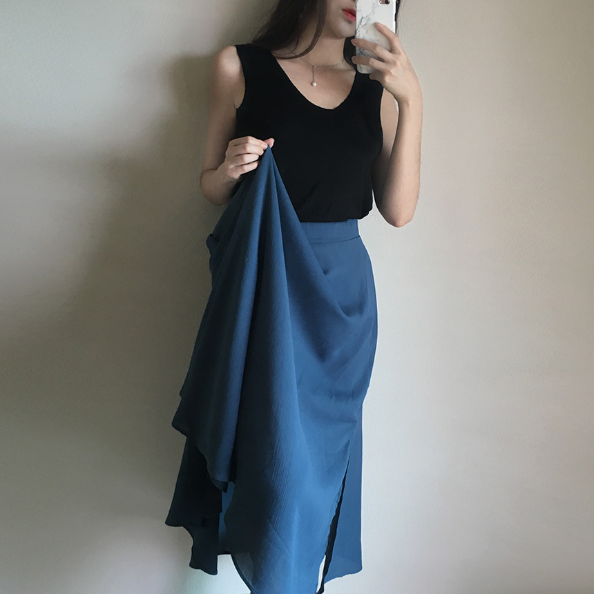 Ultra Light Soft V Neck Sleeveless Nashti Tencel T