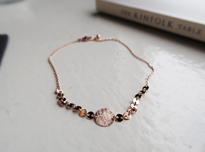 New Swing 18K simple coin Daily Valuchi wife anniv