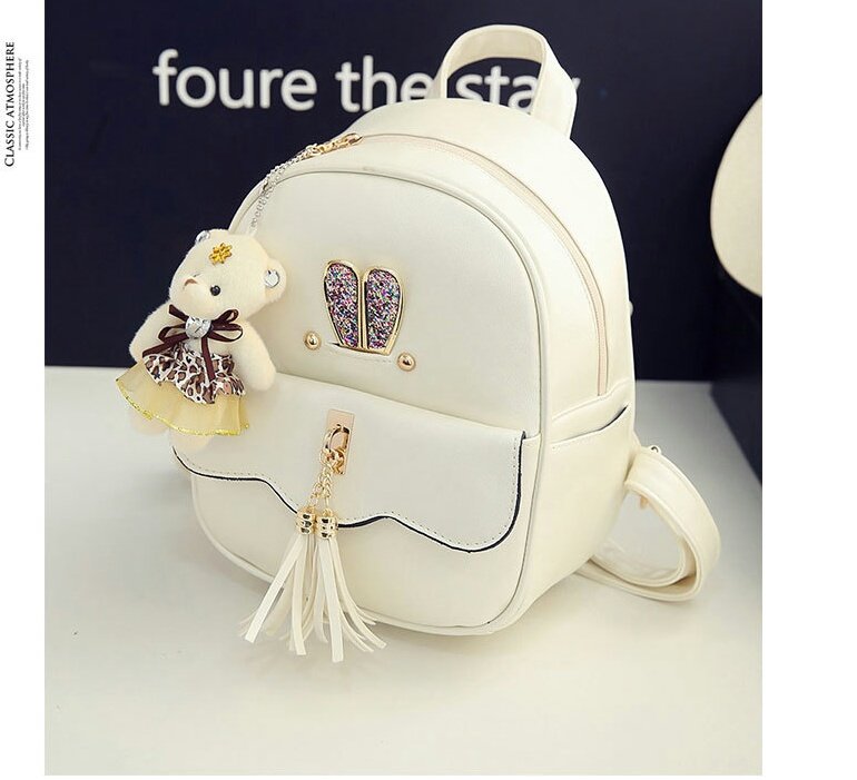 NEW CHILDREN BAG Rabbit Bear Backpack Imported Chi