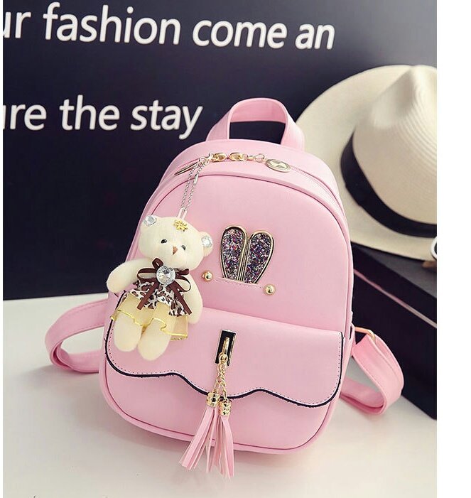 NEW CHILDREN BAG Rabbit Bear Backpack Imported Chi