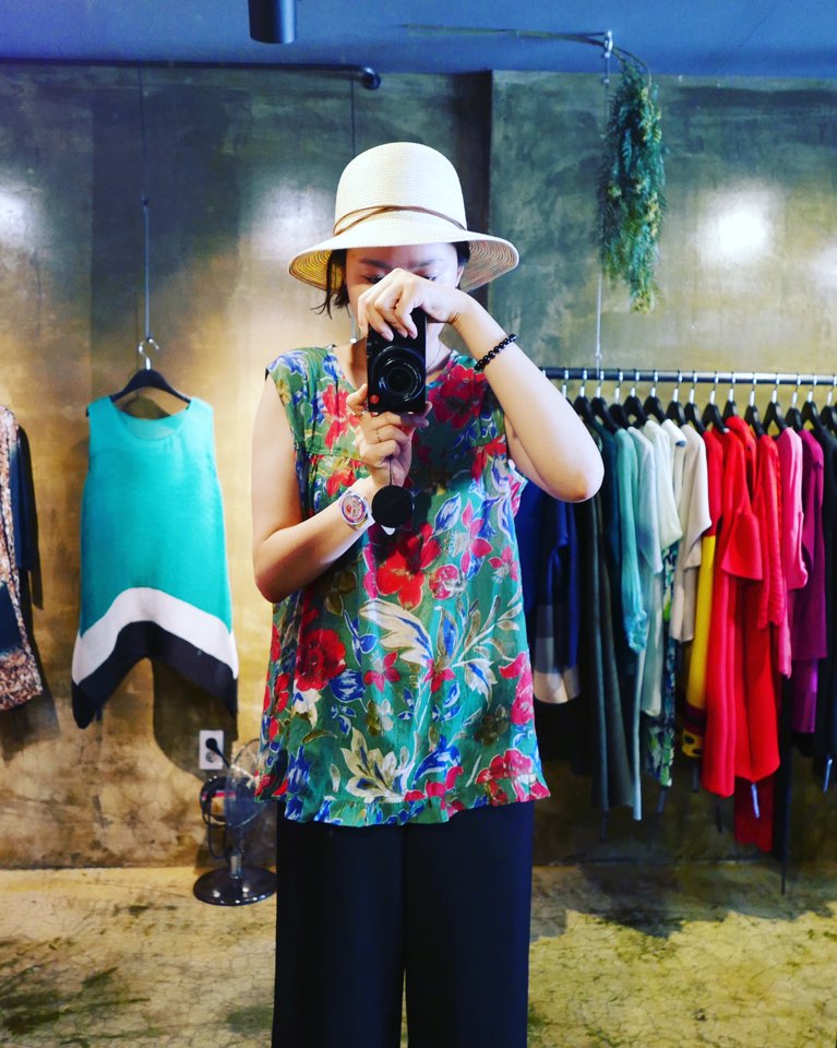 NEW FASHION LADY GIRL Blouse Flower Sleeveless Blo