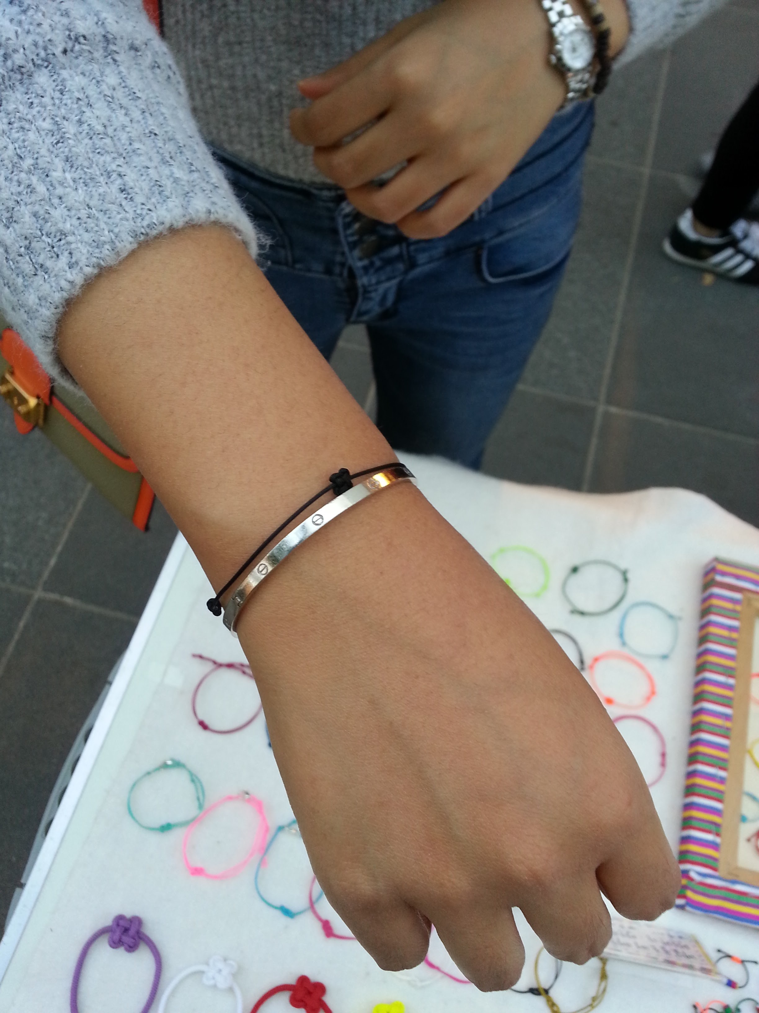 New base lanyard Clover knot lucky bracelet bracel