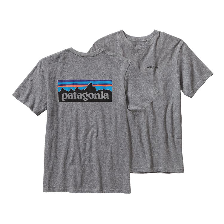 Patagonia Men's P-6 logo cotton t-shirt GN38906