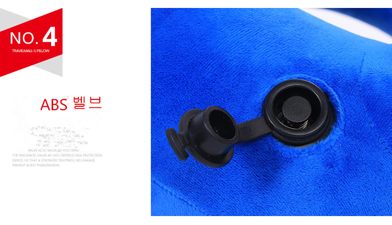 Travel Neck Cushion portable air pump neck pillow 