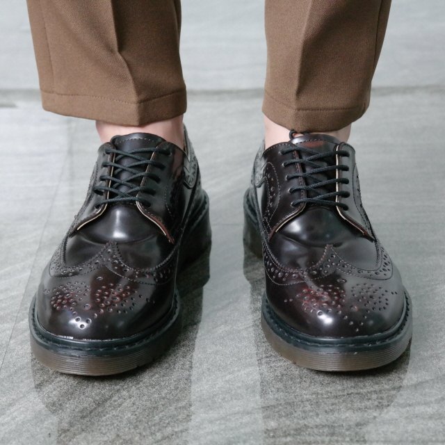 New Men's Dress Shoes Men's Heel Wing Tip Sh