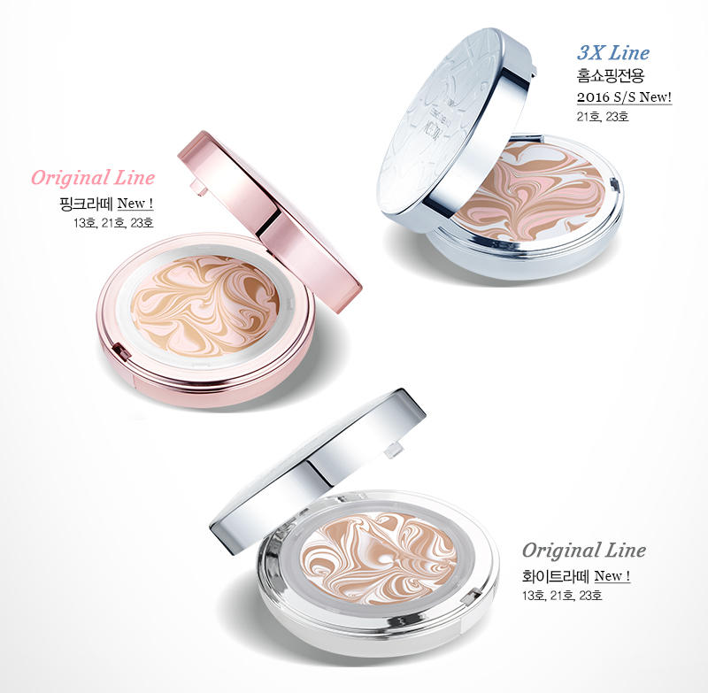 Makeup Aging Facts Pink Latte White Case 1+ Refill
