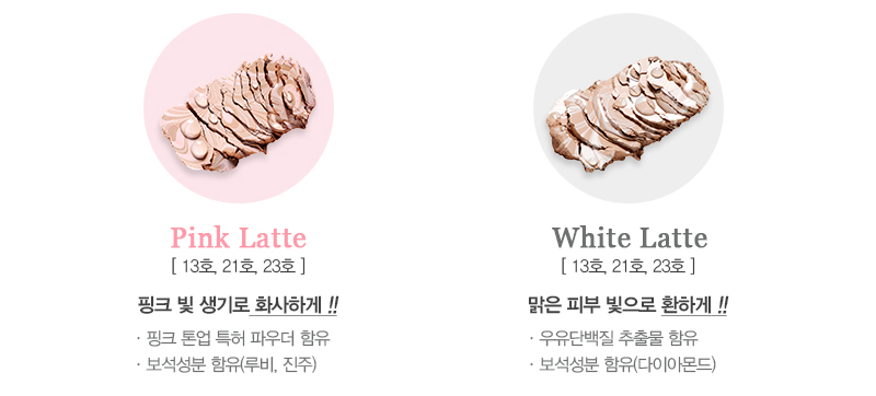 Makeup Aging Facts Pink Latte White Case 1+ Refill