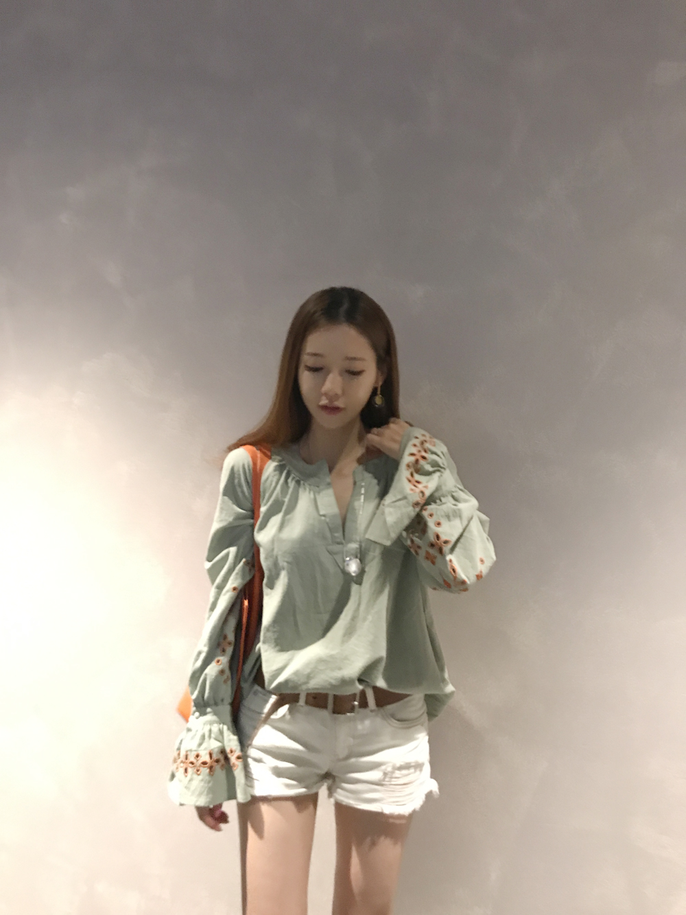 NEW FASHION LADY GIRL Blouse Embroidered Ethnic Pu