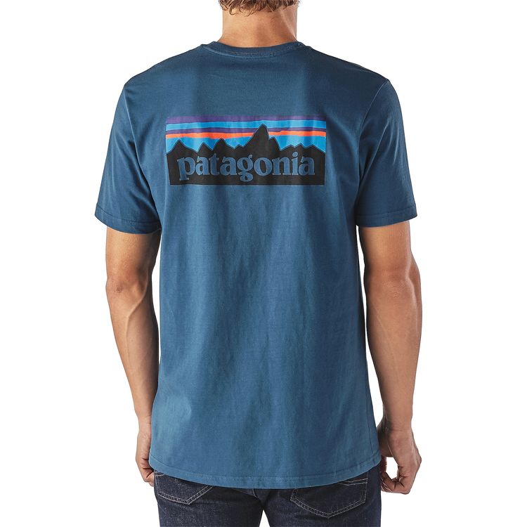 Patagonia Men's P-6 logo cotton t-shirt GN38906