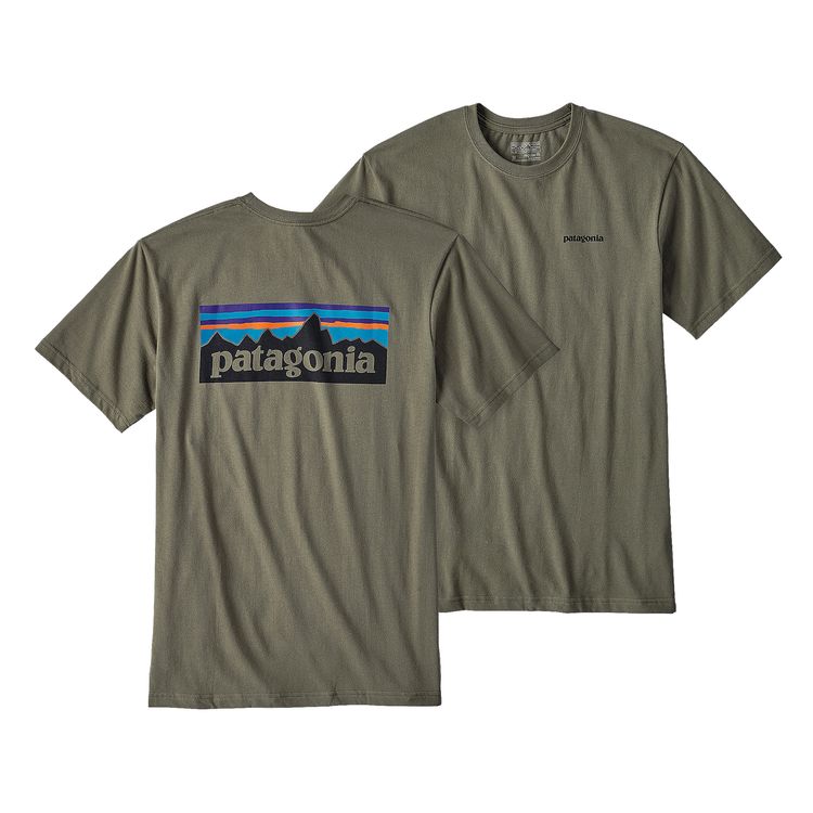 Patagonia Men's P-6 logo cotton t-shirt GN38906