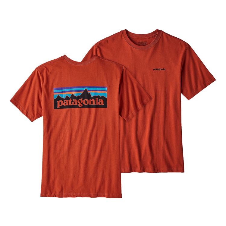 Patagonia Men's P-6 logo cotton t-shirt GN38906