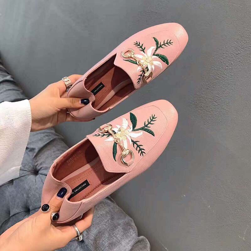 New Flower Embroidered Women Bloopers New Chic Buc