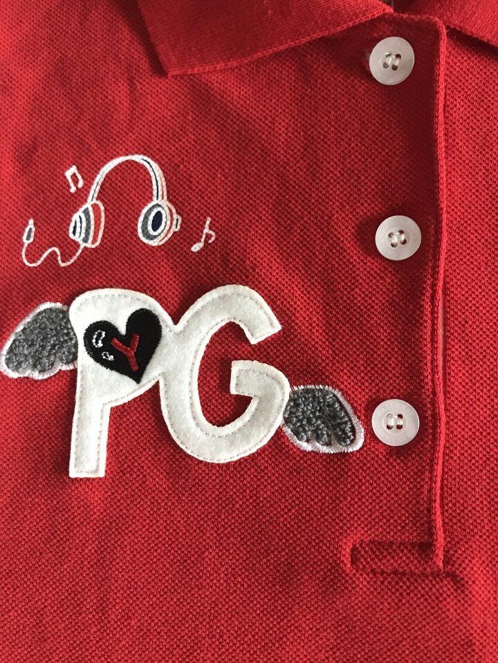 Free shipping pk collar T-Shirt Free Unique Neat S