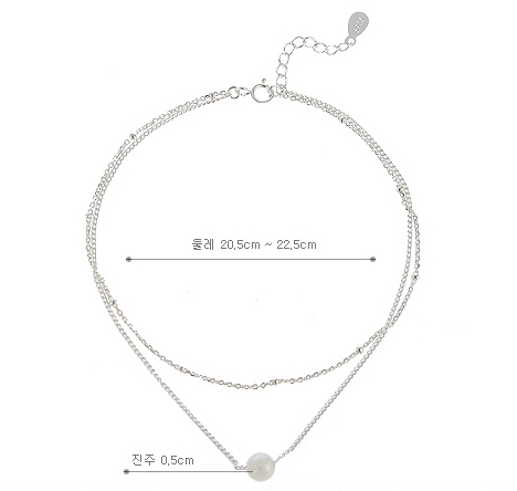 Afternoon styling arousal girl 1color 2-line silve