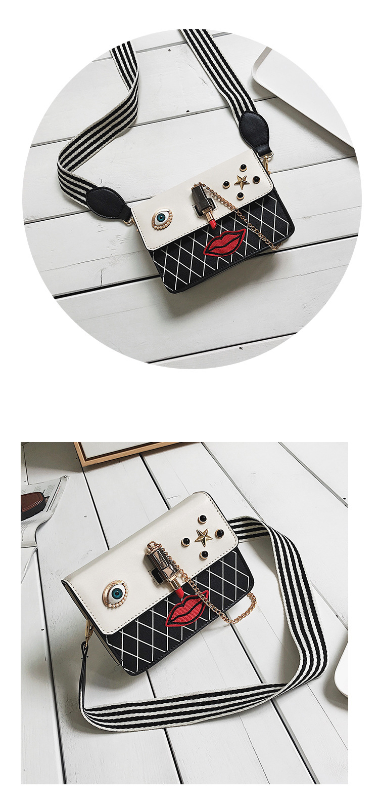 New Unique Pattern Mini Cross Bag Women's Bag