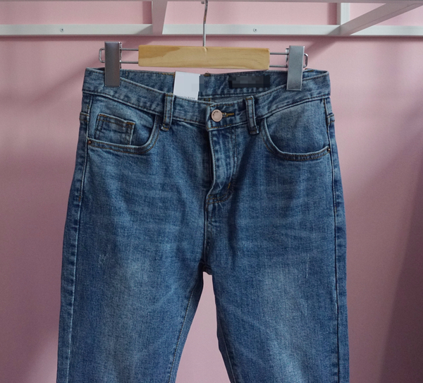 Women Jeans Pants Skirts Cutting Boots Cut Jeans T