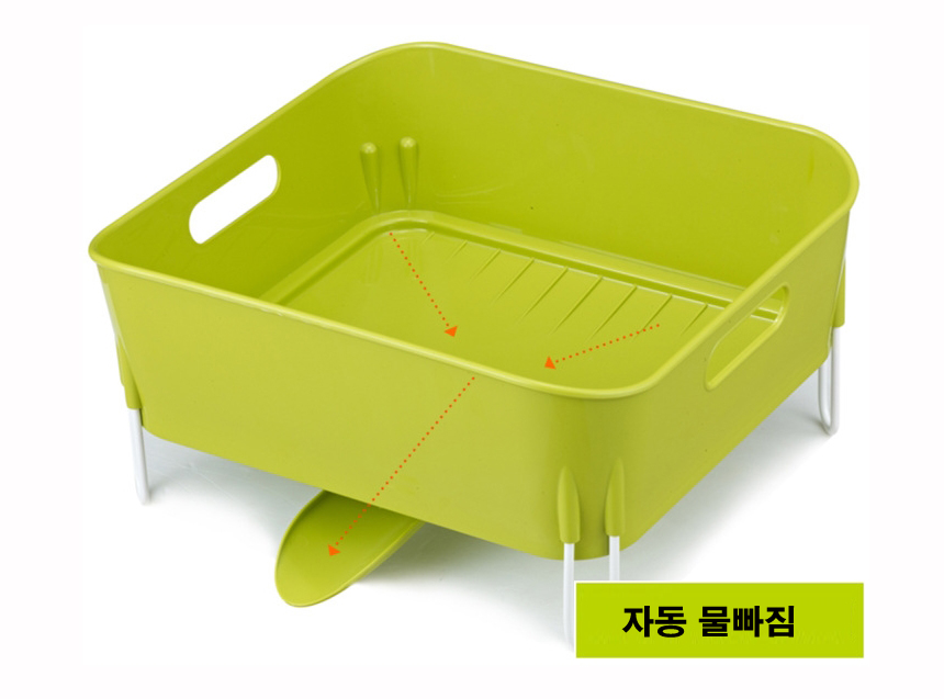 Folding single-stage tableware Drying table Drain 