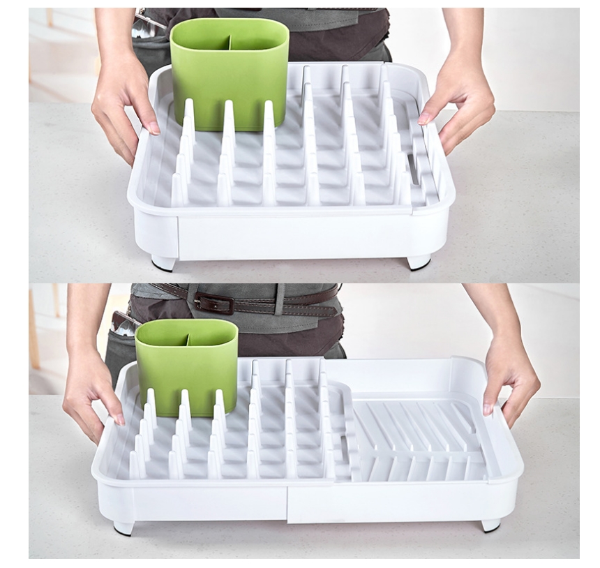 Folding single-stage tableware Drying table Drain 