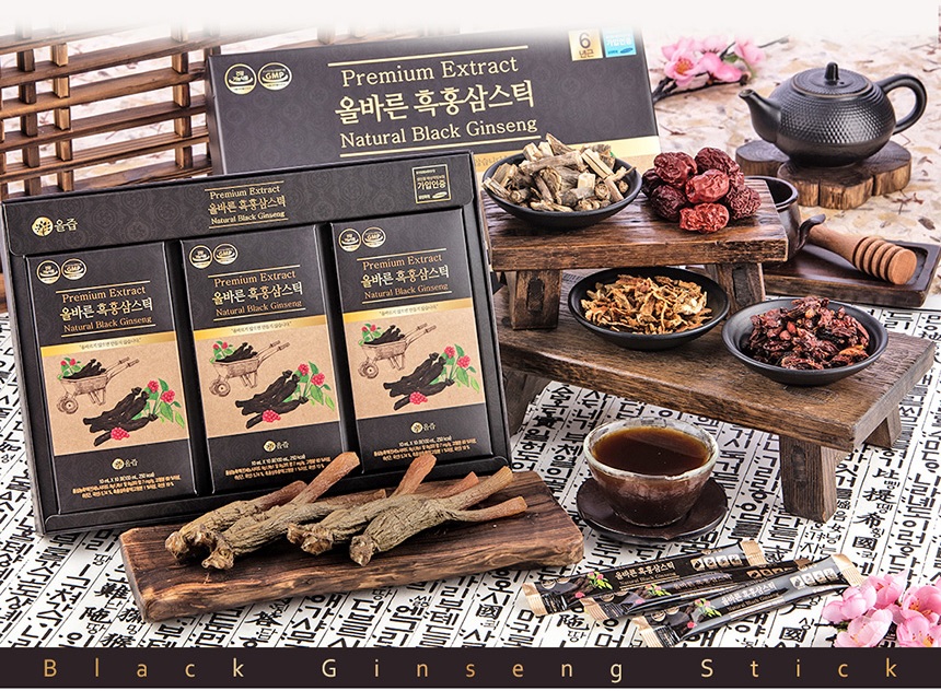 Korea Ginseng Correct black ginseng stick 10ml x 3