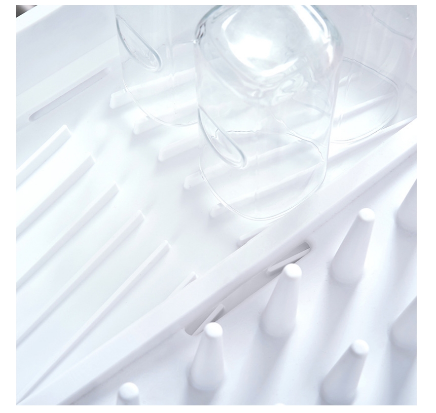 Folding single-stage tableware Drying table Drain 