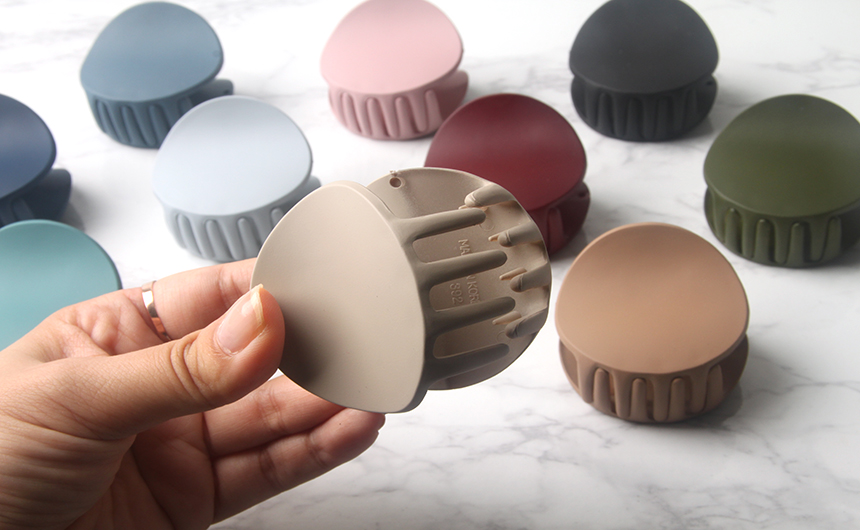 New Matte Color Round Tongue Pin Up Hair Owl Hair 