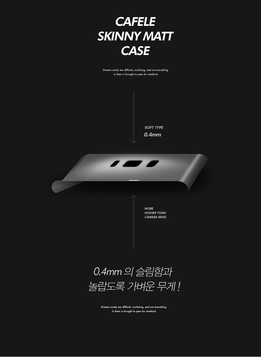 New Galaxy S8 plus case skinny slim design simple