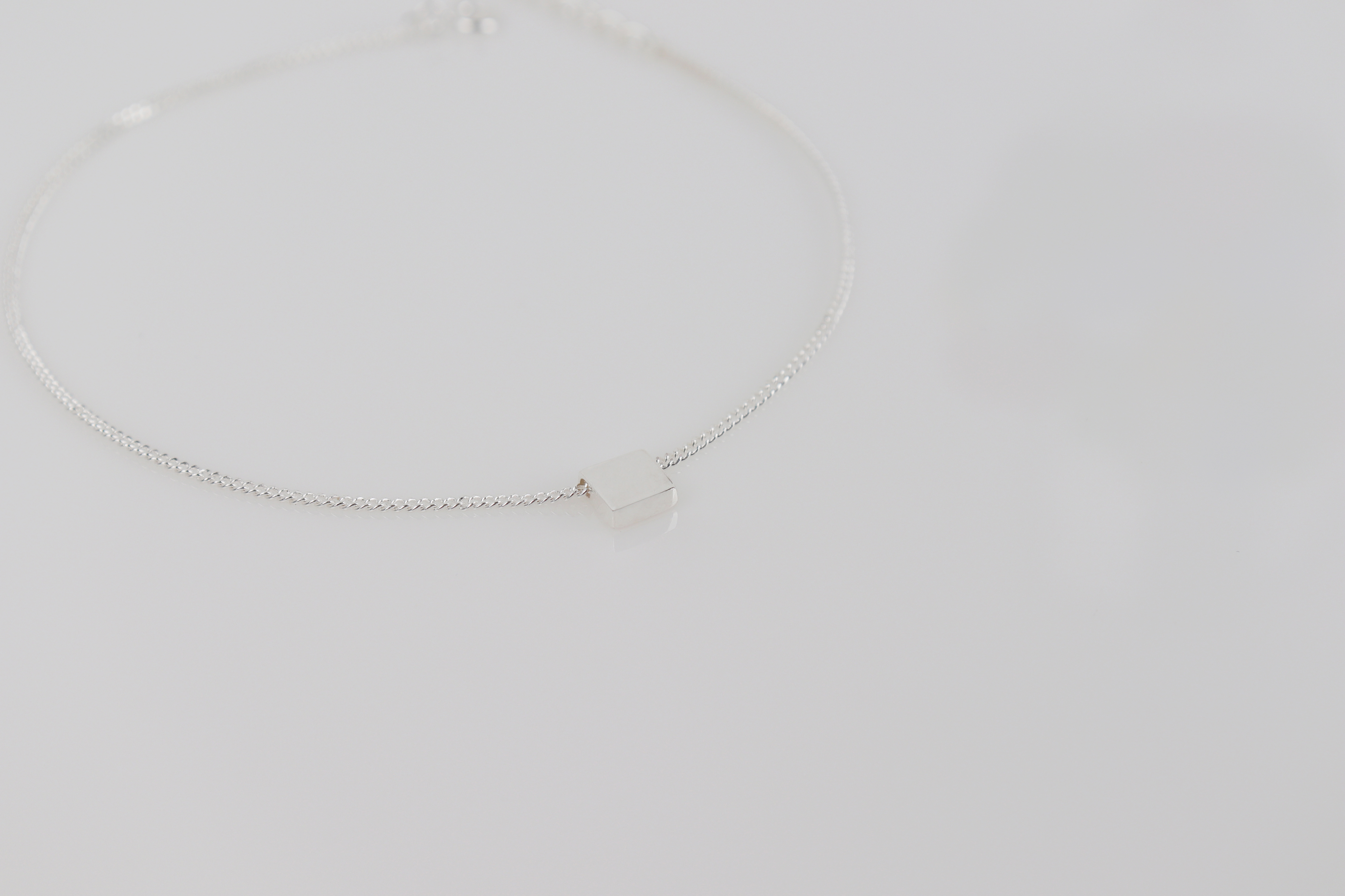 Chain 925 Bracelet Square 20 Women's Styling It